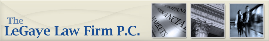 The LeGaye Law Firm P.C. - Financial Services Compliance, Houston, Texas